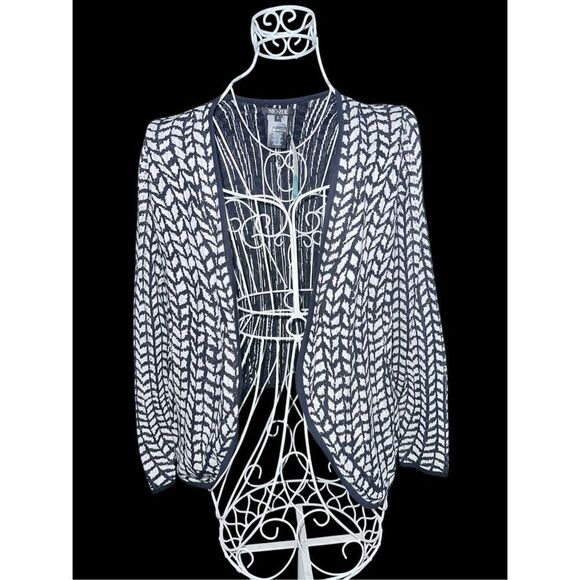 NEW WITH tags Stitch Fix Nick + Zoe Nightwatch reversible cardigan sweater Women - Picture 1 of 13